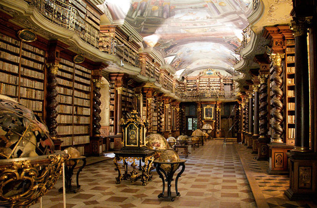 Biblioteca del Clementinum, Praga, República Checa