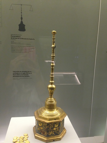 PIE DE BALANZA CASA DE LA MONEDA