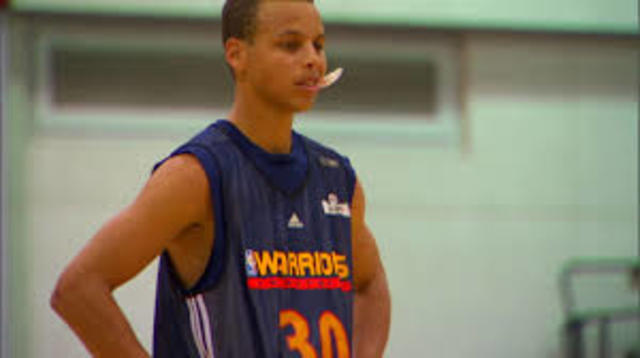 Stephen Curry's first year in NBA