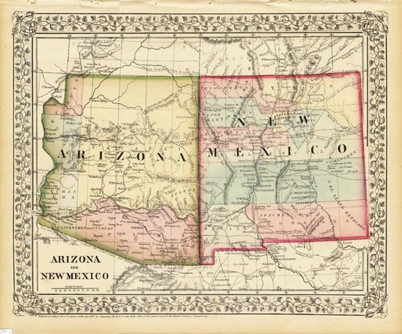 New Mexico and Arizona become states.