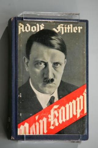 Hitler writes Mein Kamf