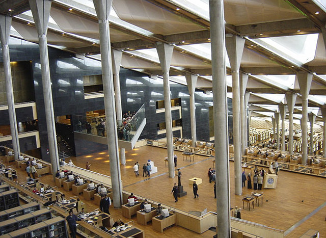 Biblioteca Alejandrina, Alejandría, Egipto