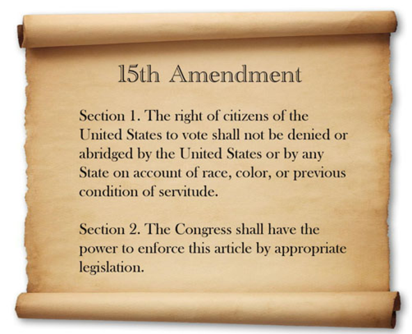 15th amendment ratafied