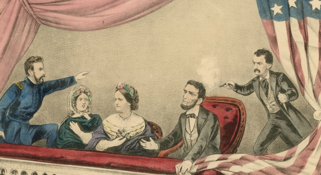 Lincoln assassinated; Johnson becomes president