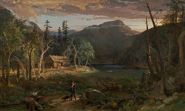The Backwoods of America, Jasper Francis Cropsey