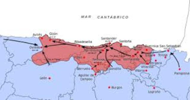 Termina la toma del norte 20 de octubre 1937