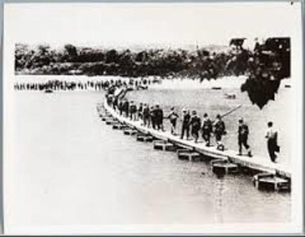 Inicio de la batalla del Ebro 25 de julio 1938