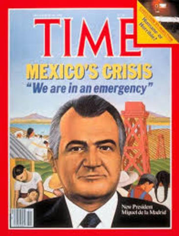 Crisis económica mexicana