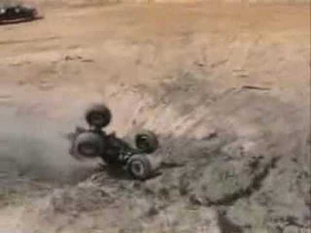 Wrecked a 4 wheeler.