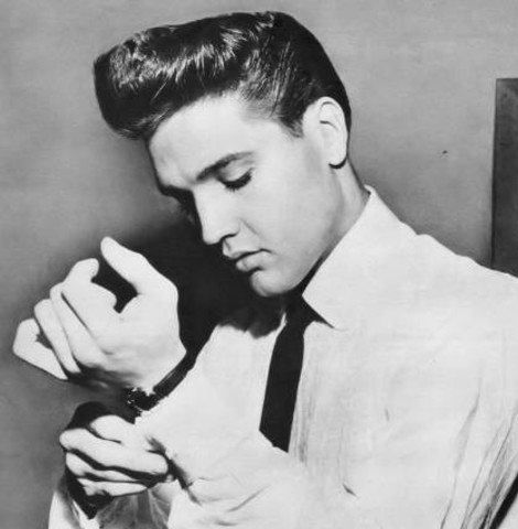 Elvis started recording music!