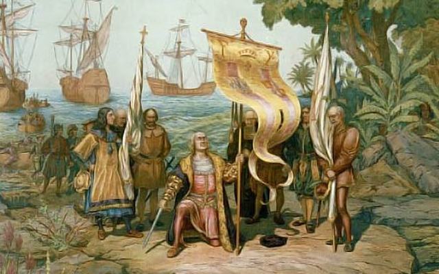 Découverte de l'Amérique par Chirstophe Colomb