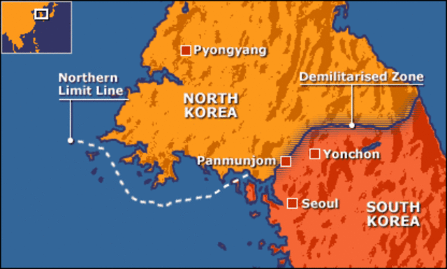 Armistance ends fighting in Korea