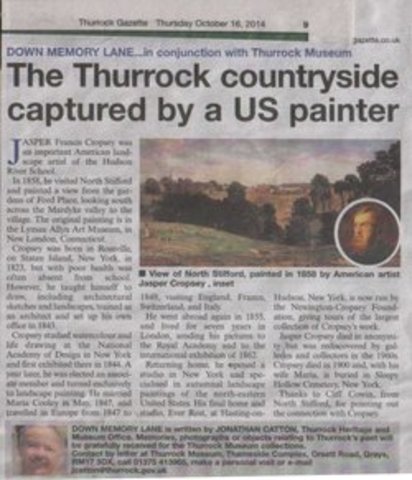 Jasper Francis Cropsey died