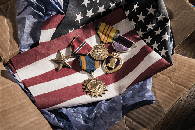 Veterans return medals in protest.