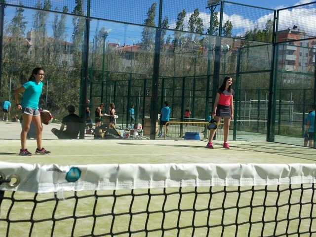 My first paddle match