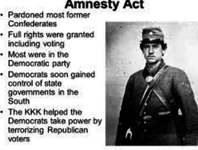 Amnesty Act of 1872