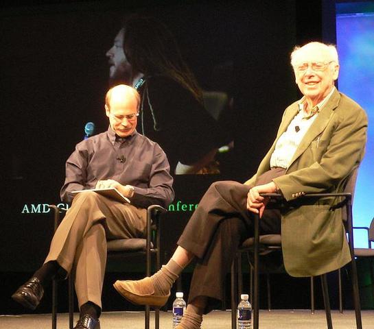 James Watson y Francis Crick