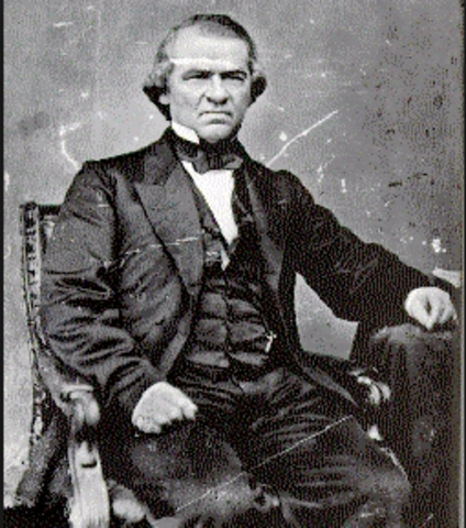 Johnson Declares Reconstruction Complete