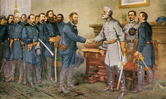 Lee Surrenders At Appomattox Court House - Civil War Ends