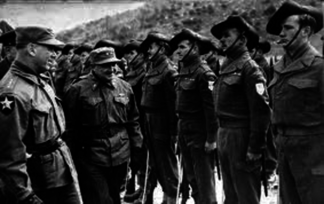 US ande UN members fight North Korea