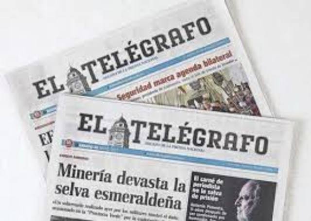Creación del diario "El Telégrafo"