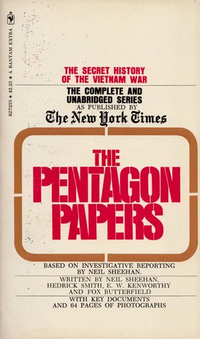 Pentagon Papers printed in NY