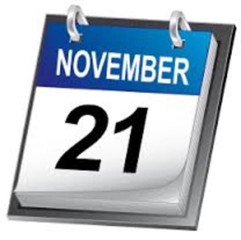 The day I was born 21 November 1967 at Marston Green Hospital