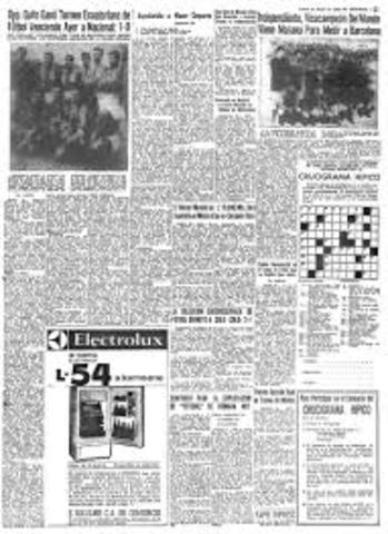 Primer diario en el Ecuador