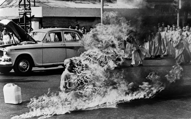 Malcolm Browne- Monk on Fire