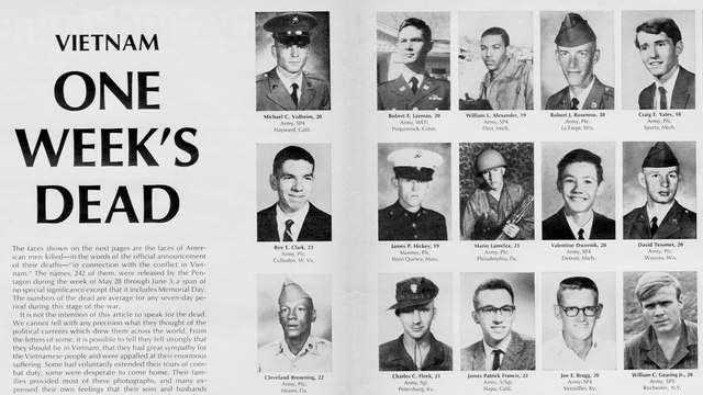 LIFE Magazine- One Week's Dead