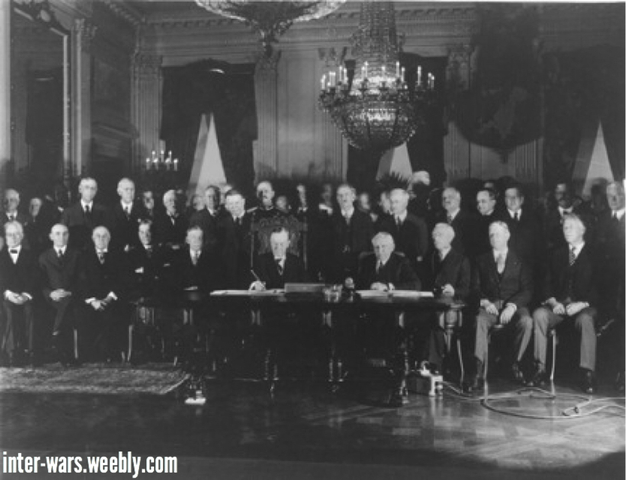 Signing of The Kellogg-Briand Pact