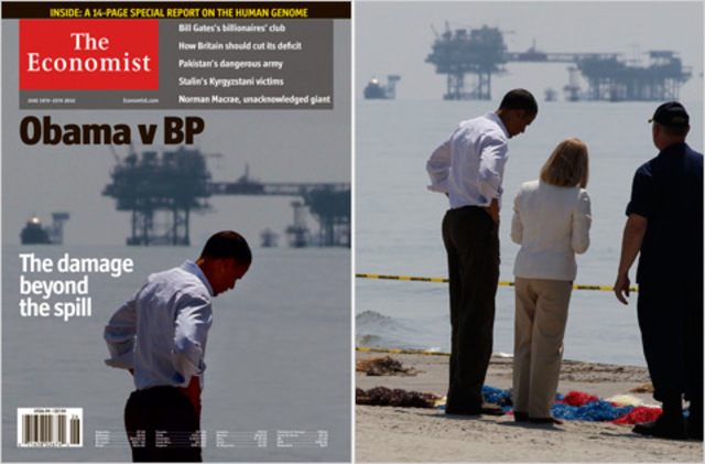 Obama V. BP in the Economist