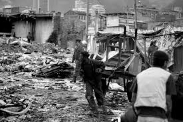 Incremento del comercio y población marginal