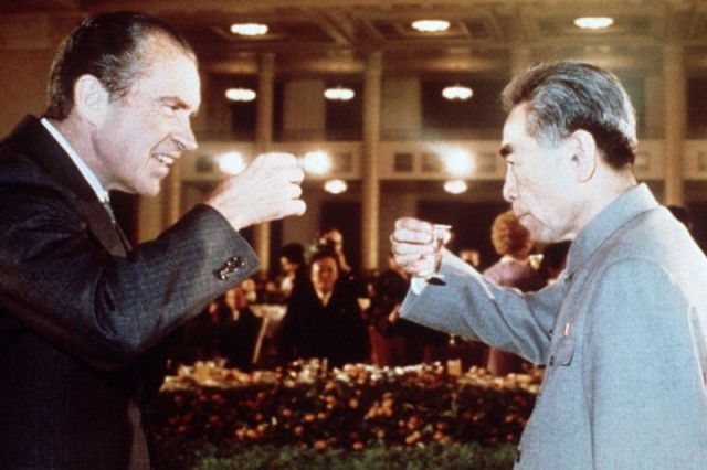 Nixon visits China