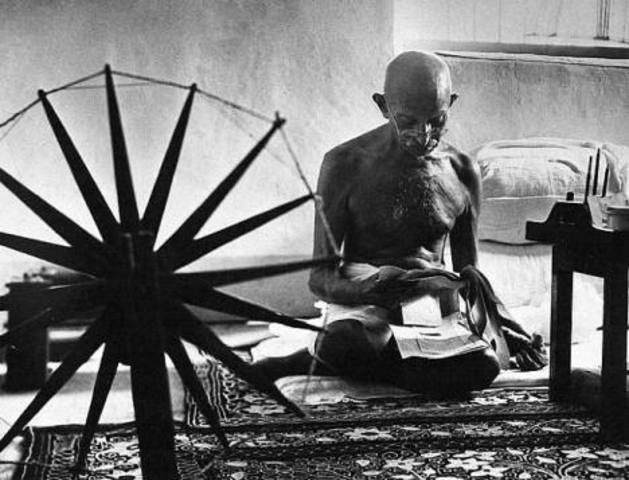 Gandhi, India, 1946