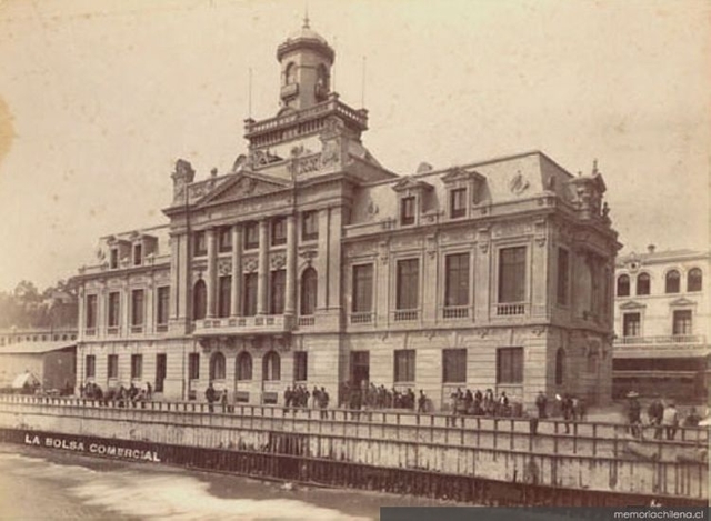 Se crea la bolsa de valores de Valparaíso.