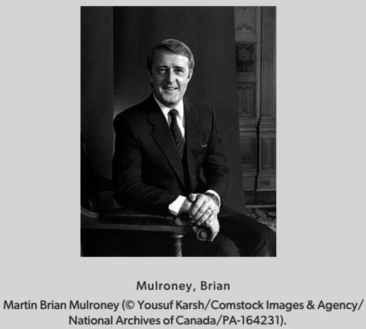 Brian Mulroney becomes Prime Minister