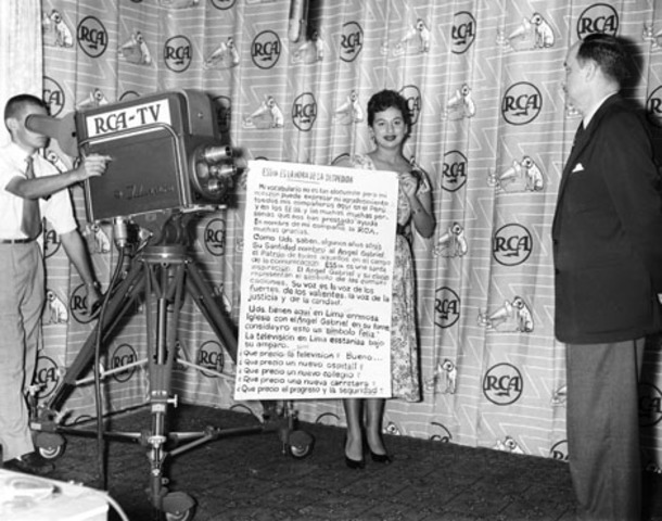 Primera televisión en Perú