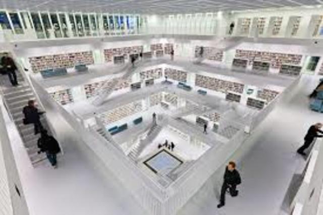 Biblioteca de Stuttgart (Alemania)