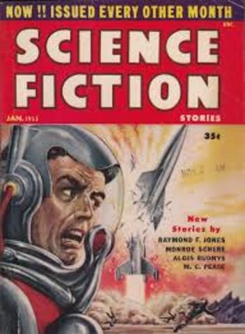 La revista "Amazing Stories" cambia su nombre a "Science fiction stories"