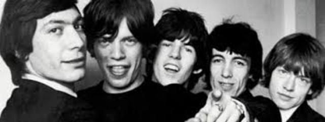 The Rolling Stones arrive