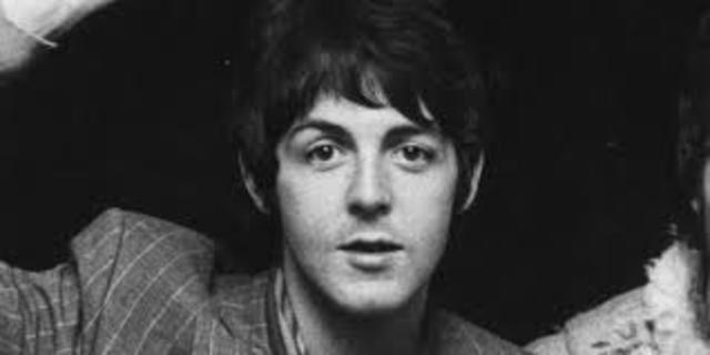 Paul McCartney leaves