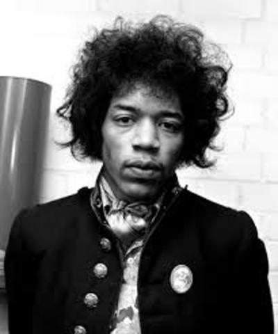 Jimi Hendrix dies