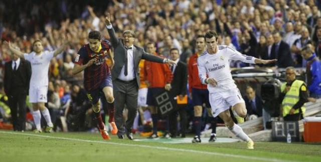 Primer derbi de Bale en la Champions.