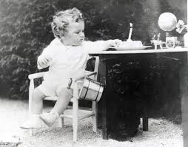 Charles August Lindbergh Jr. Was Born