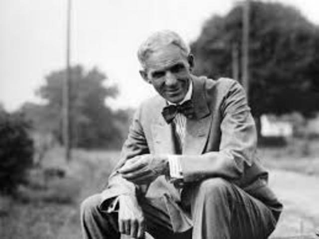 Henry Ford's date of Bbrth