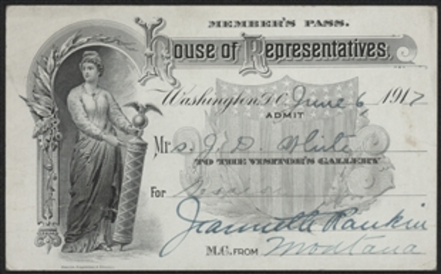 Rankin made a return to politics.