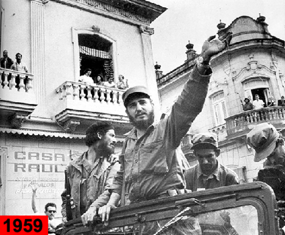 Cuba taken over by Fidel Castro