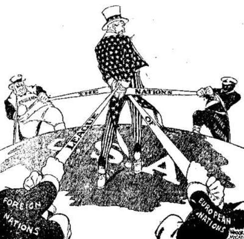 Japan withdraws from League of Nations