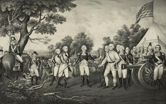 The colonists win the Battle of Saratoga, which helps them secure the French alliance.